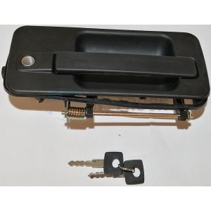 Mercedes Actros MP1 MP2 MP3 MEGA Axor outside door handle with 1cylinder and 2keys RH