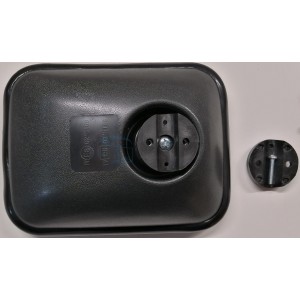 Man mirror no heat ABS e-mark