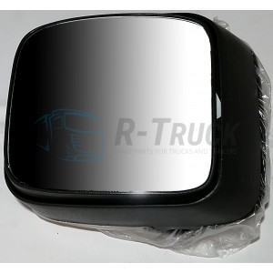 Man wide angle mirror 188x220mm electric heat LHD RHS,RHD LHS e-mark