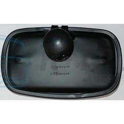 Scania mirror no heat iron in PVC rim e-mark