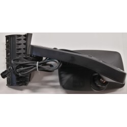Iveco front view mirror heat with arm,wire 1200mm and 2pins male plug LHD RHS e-mark