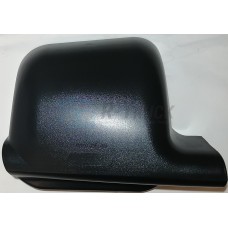Renault wide angle mirror cover black LH e-mark