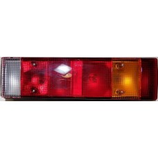 Daf LF rear lamp with number plate with plug LH e-mark