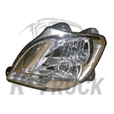 Daf XF E6 head lamp with dipped beam and main beam lamp manual LH e-mark