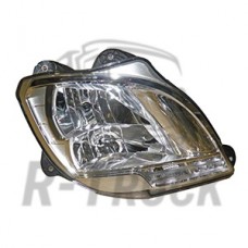 Daf XF E6 head lamp with dipped beam and main beam lamp manual RH e-mark