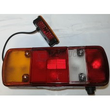Man TGL rear lamp with number plate LH e-mark