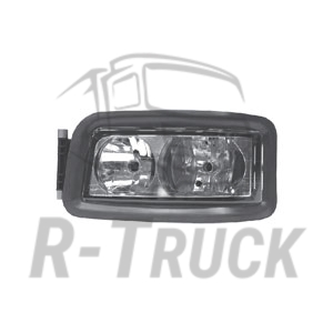 Man TGA TGL TGM TGS head lamp manual with rim LH e-mark