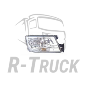 Man TGX head lamp electric no daytime-lamp RH e-mark