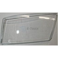 Man TGX head lamp glass no rim and clip LH e-mark