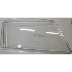 Man TGX head lamp glass no rim and clip RH e-mark