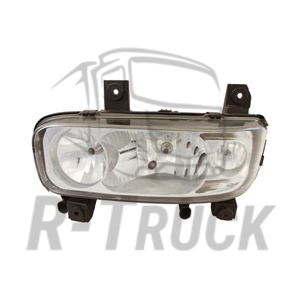 Mercedes Atego II 2004-2005 head lamp with fog lamp electric LH e-mark