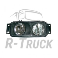 Scania R114 P114 fog lamp with aluminum reflector bowl LH e-mark