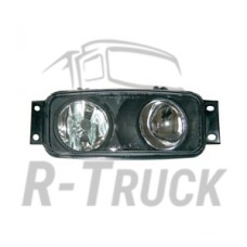 Scania R114 P114 fog lamp with aluminum reflector bowl RH e-mark