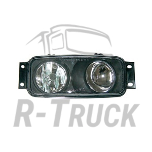 Scania R114 P114 fog lamp with aluminum reflector bowl RH e-mark