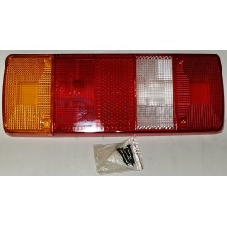 Iveco rear lamp lens with 4screws