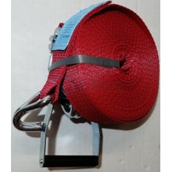 Cargo belt 12m with an attached tag